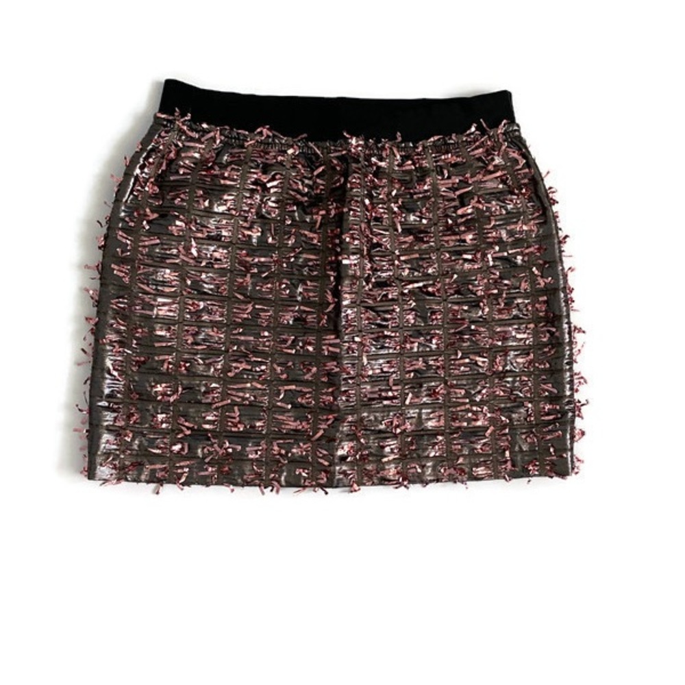 J.Crew Collection Tinsel Mini Skirt